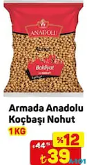 ARMADA ANADOLU KOÇBAŞI NOHUT 1 KG ARMADA ANADOLU KOÇBAŞI NOHUT 1 KG
